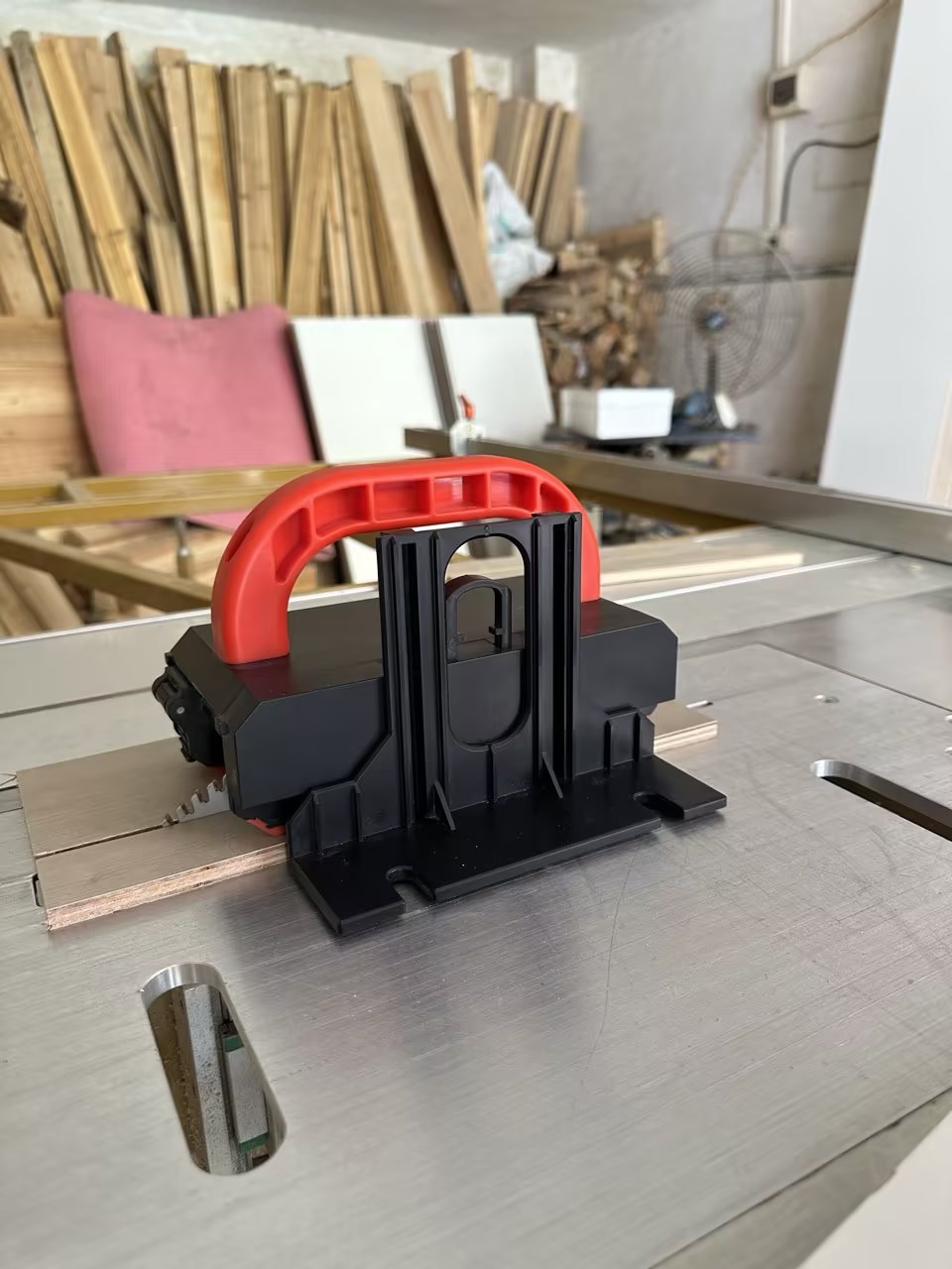 Router Table Insert - Pendorong Blok Gergaji Meja, Aksesoris Pertukangan
