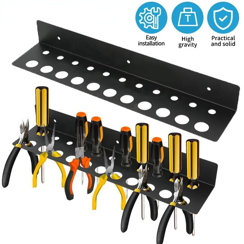 Workshop Tools Shelf - Alat Obeng Organizer Pemegang Tang Palu