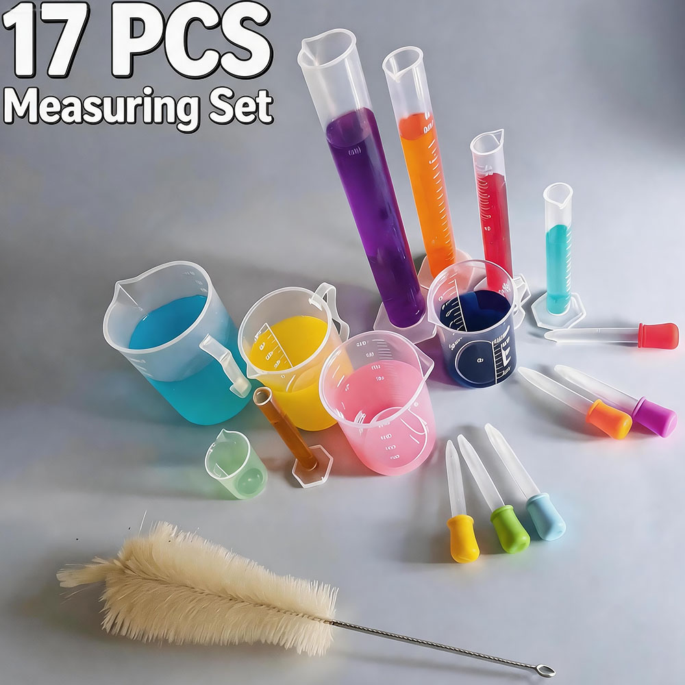 Tools Youtube - Set Gelas Ukur dan Pipet Plastik