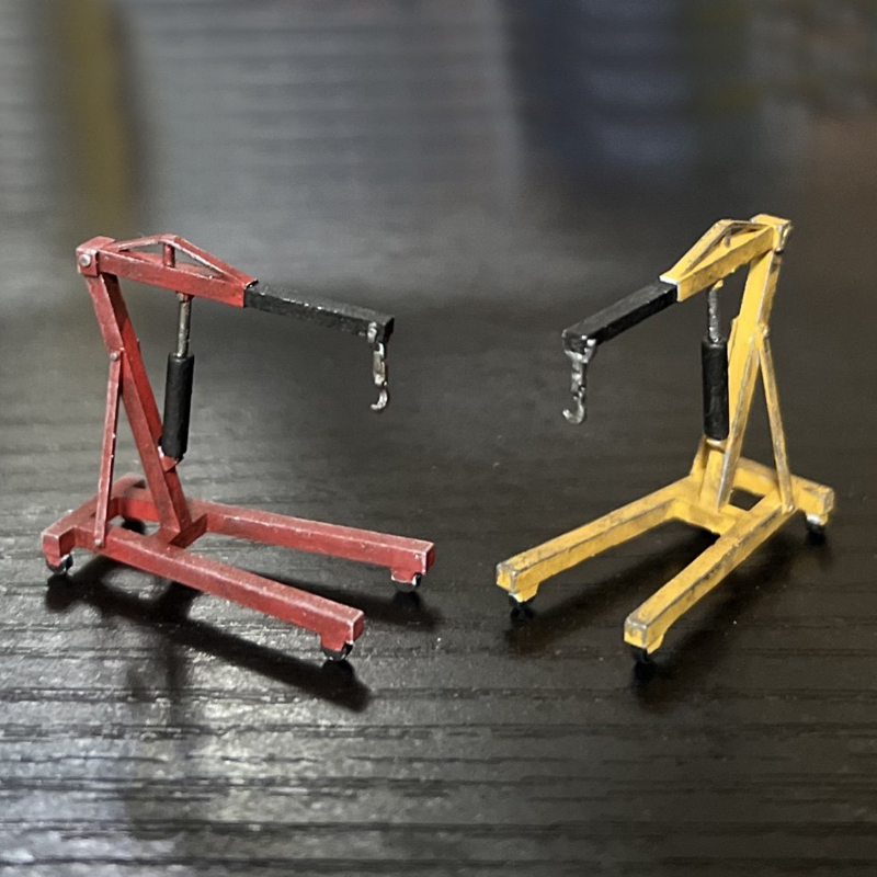 Workshop Tools 3D Model - 1 Buah Gantungan Mesin Skala 1/64
