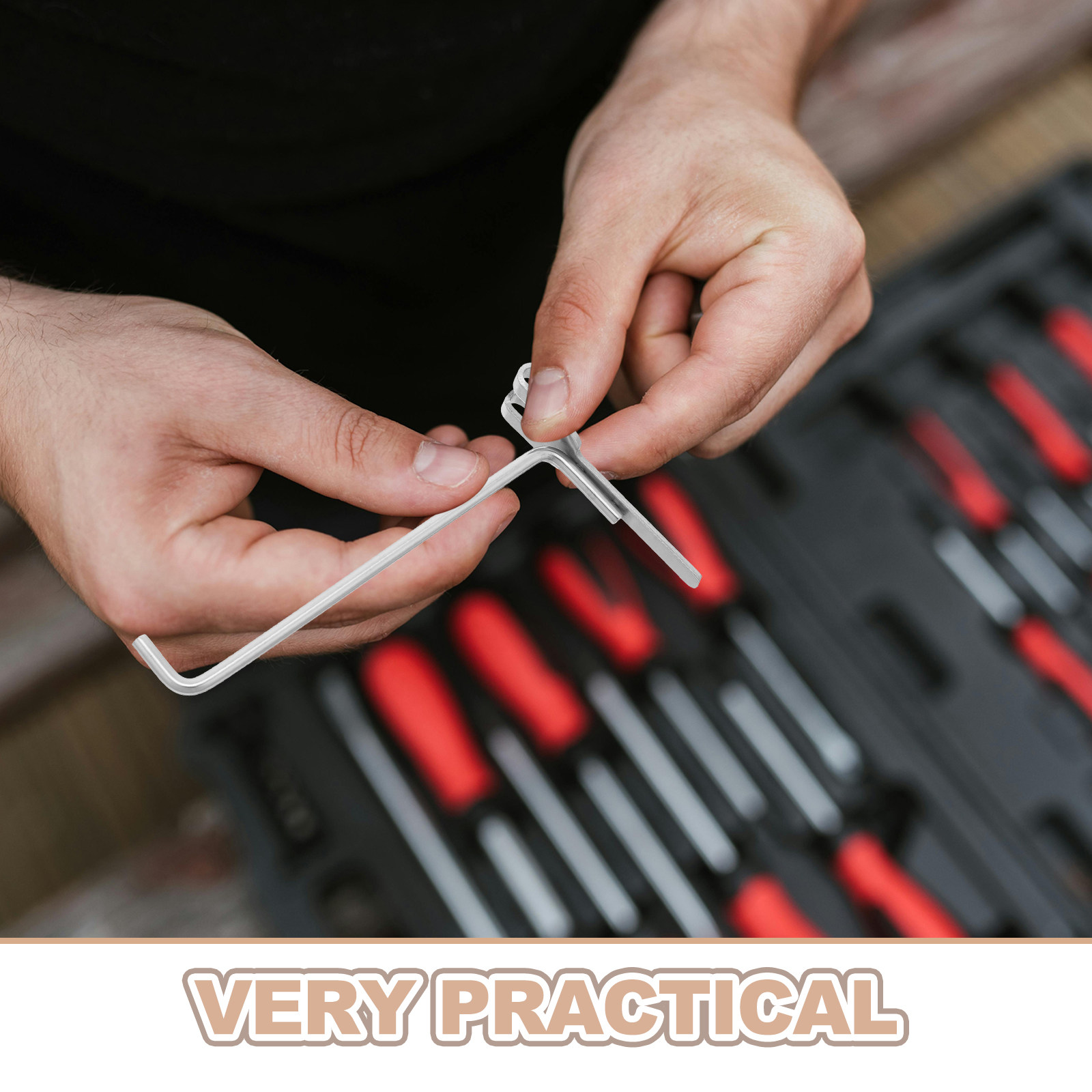 6 Buah Gantungan Papan Pegboar - Workshop Tools Shelf ulasan dan harga
