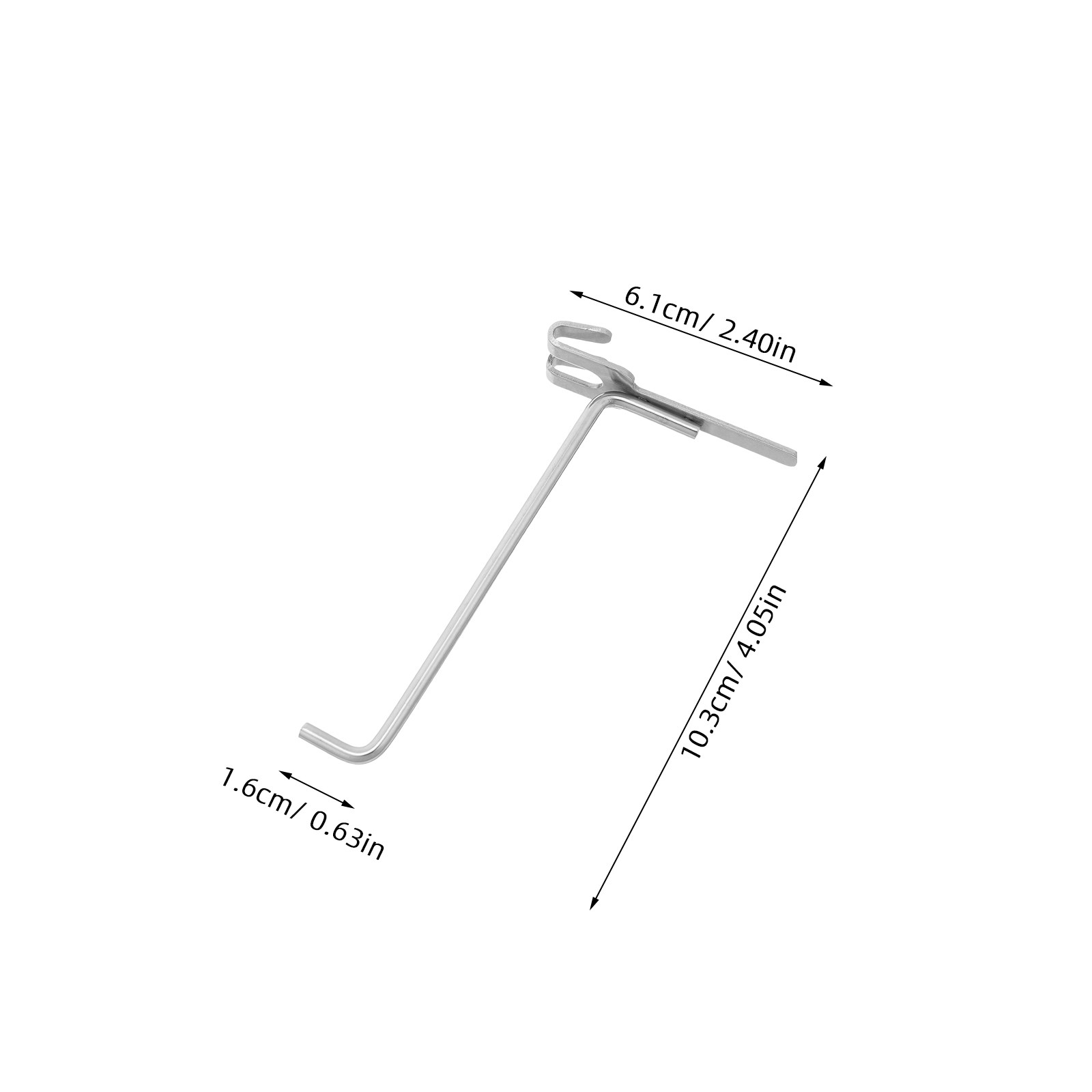 6 Buah Gantungan Papan Pegboar - Workshop Tools Shelf ulasan dan harga