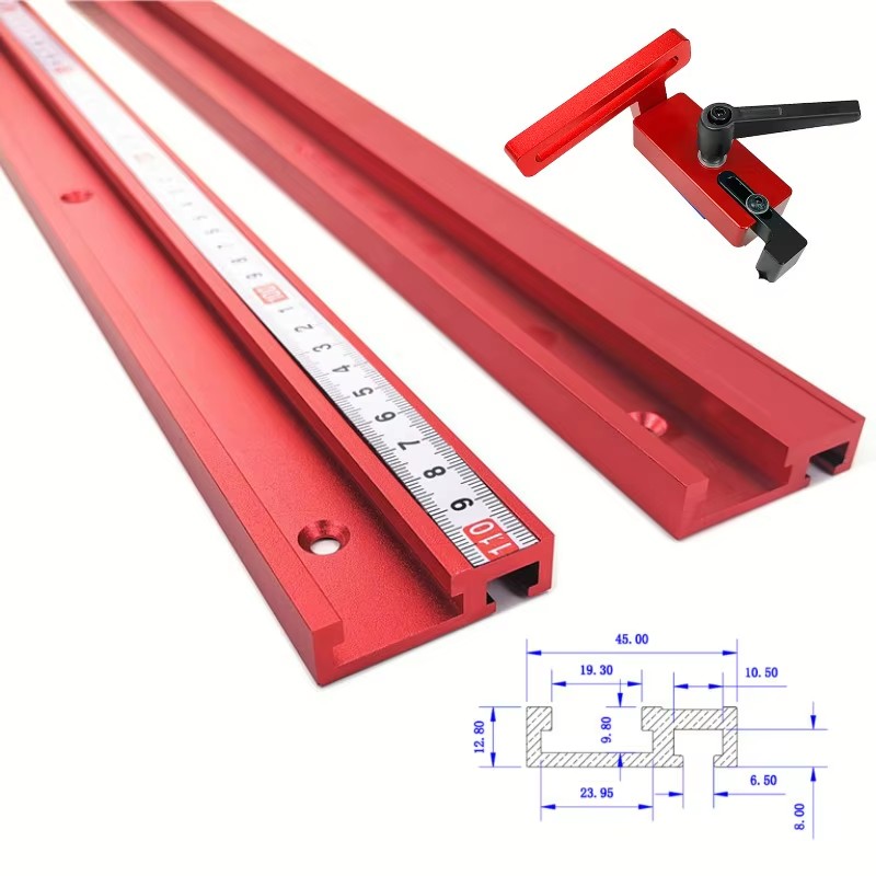 1 Buah Chute Aluminium alloy T - Router Table Insert ulasan dan harga
