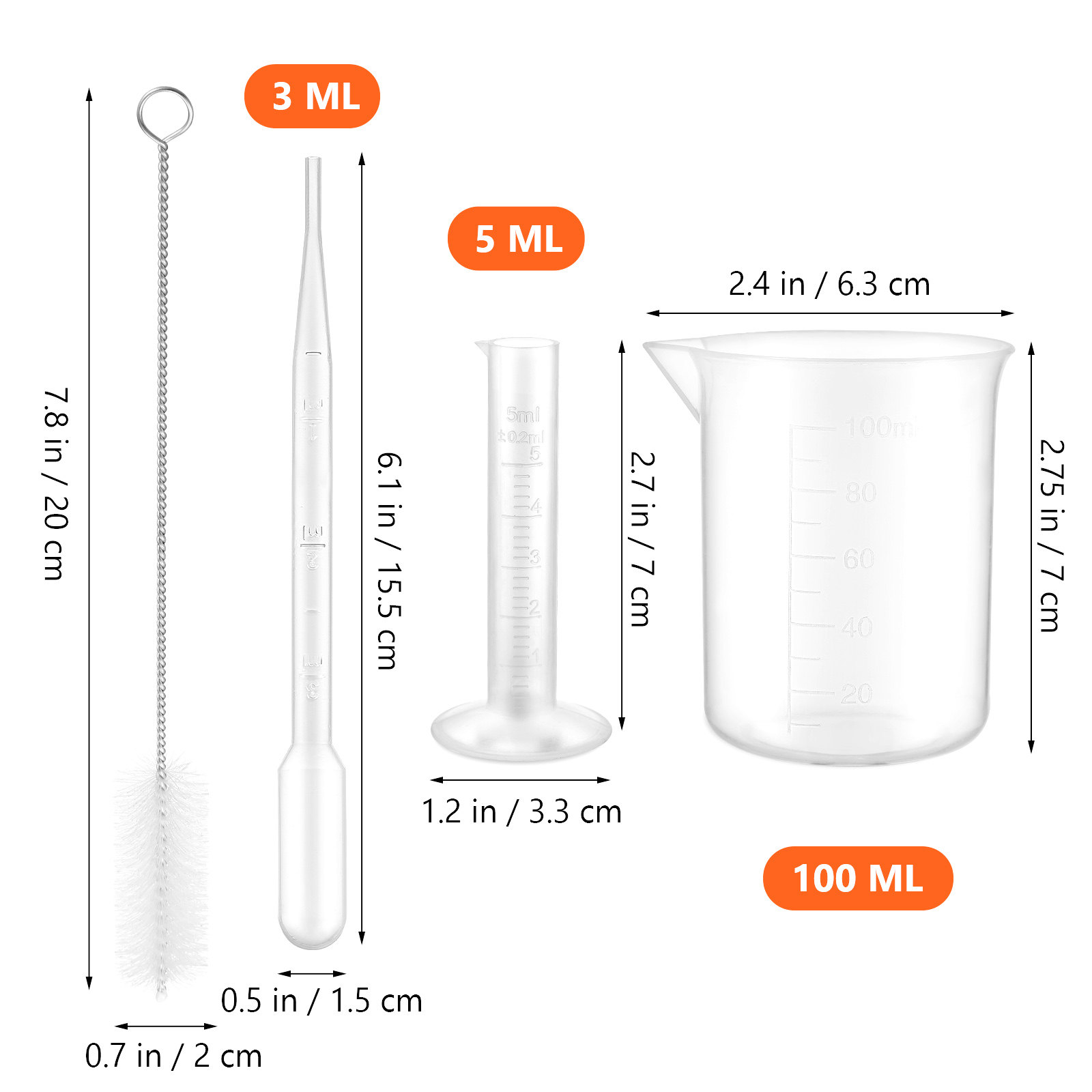 1 set 1 Set Silinder Plastik B - Tools Youtube ulasan dan harga