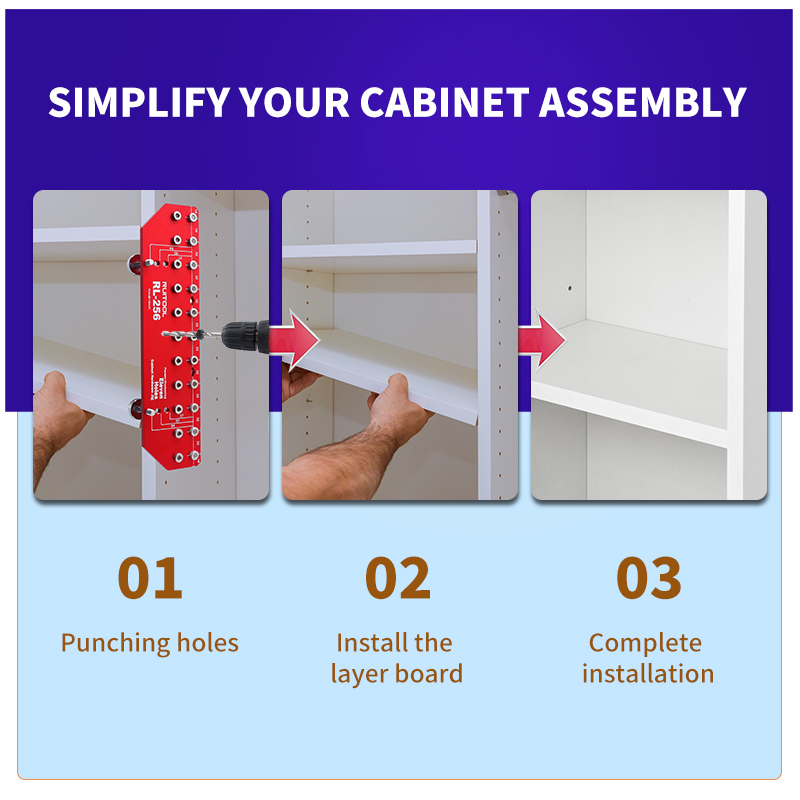 Rak Pin Jig Set paduan Alumini - Workshop Tools Shelf ulasan dan harga