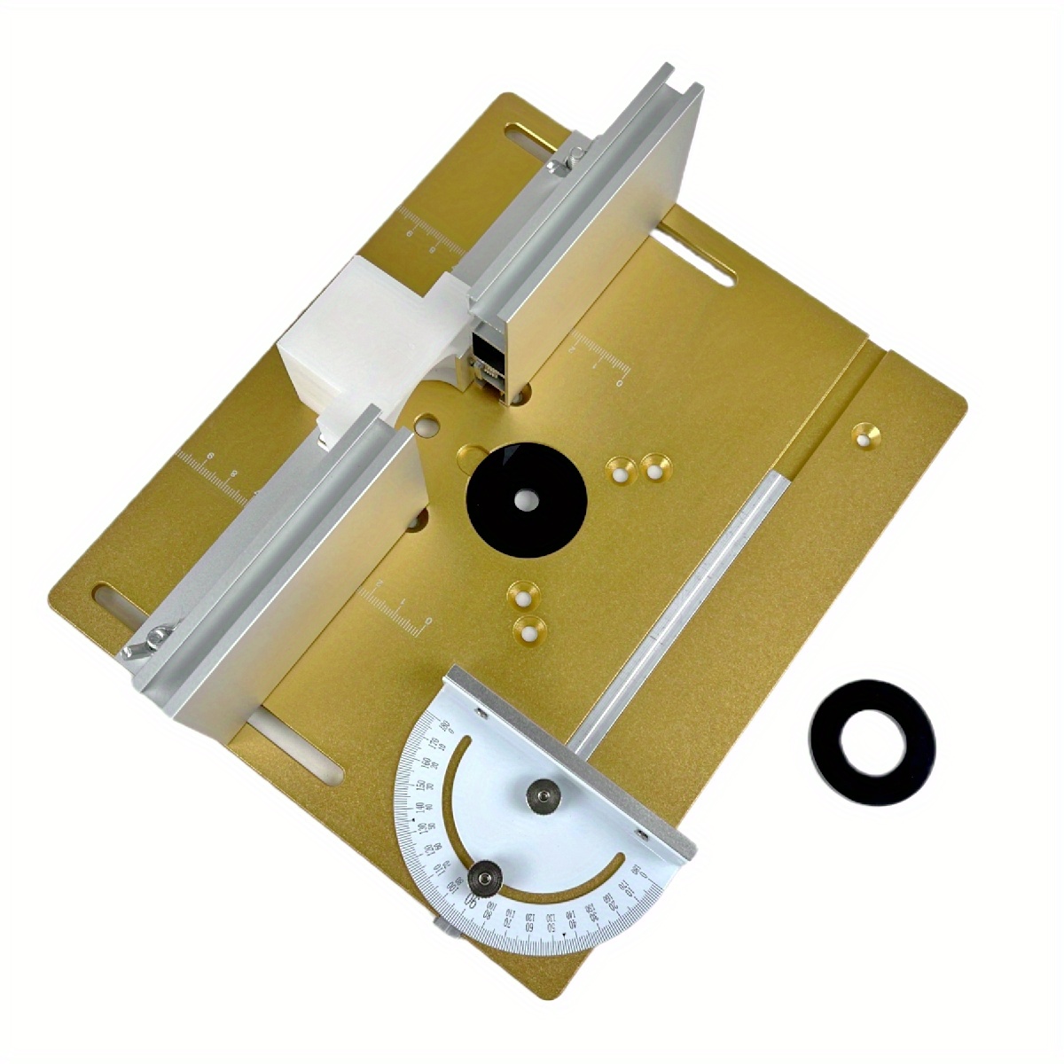 Pelat Sisipan Meja Router Alum - Router Table Insert ulasan dan harga