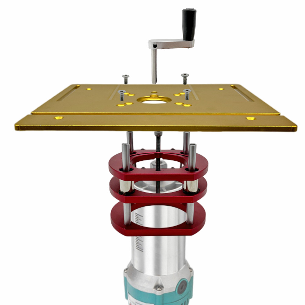 Kit Pengangkat Router Aluminiu - Router Table Insert ulasan dan harga