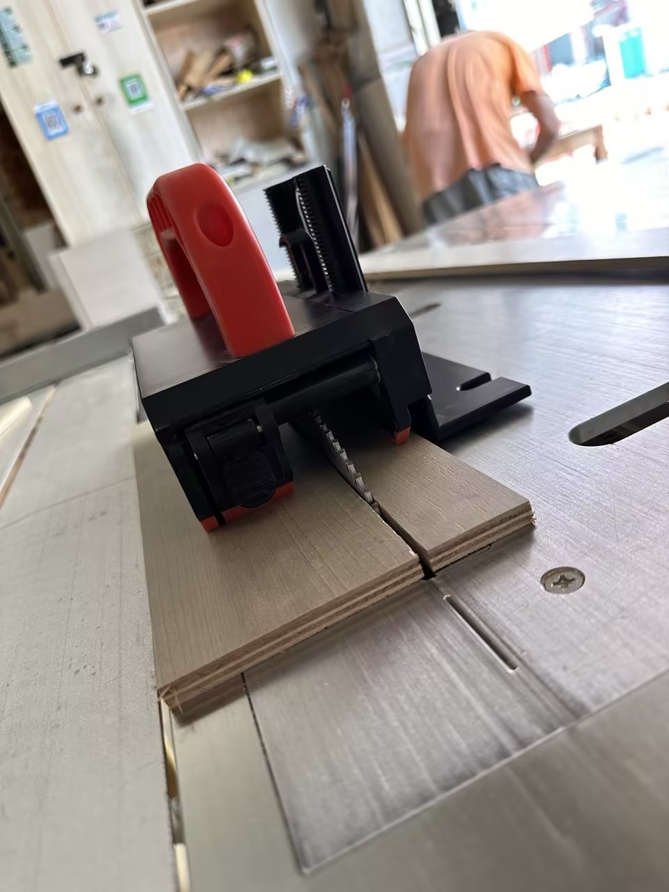 Pendorong Blok Gergaji Meja, A - Router Table Insert ulasan dan harga