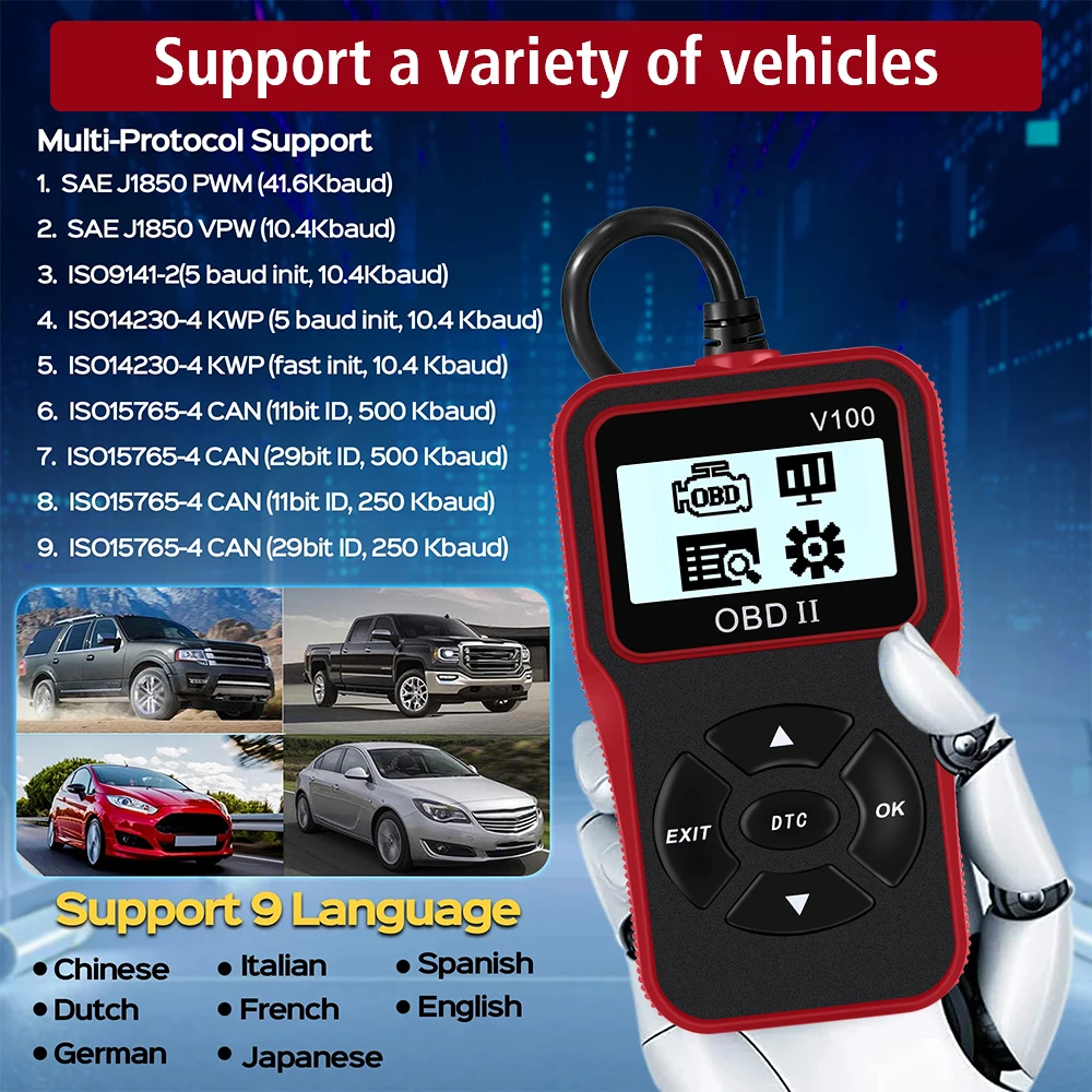 Alat Pemindai Mobil Untuk Kend - Workshop Tools English ulasan dan harga
