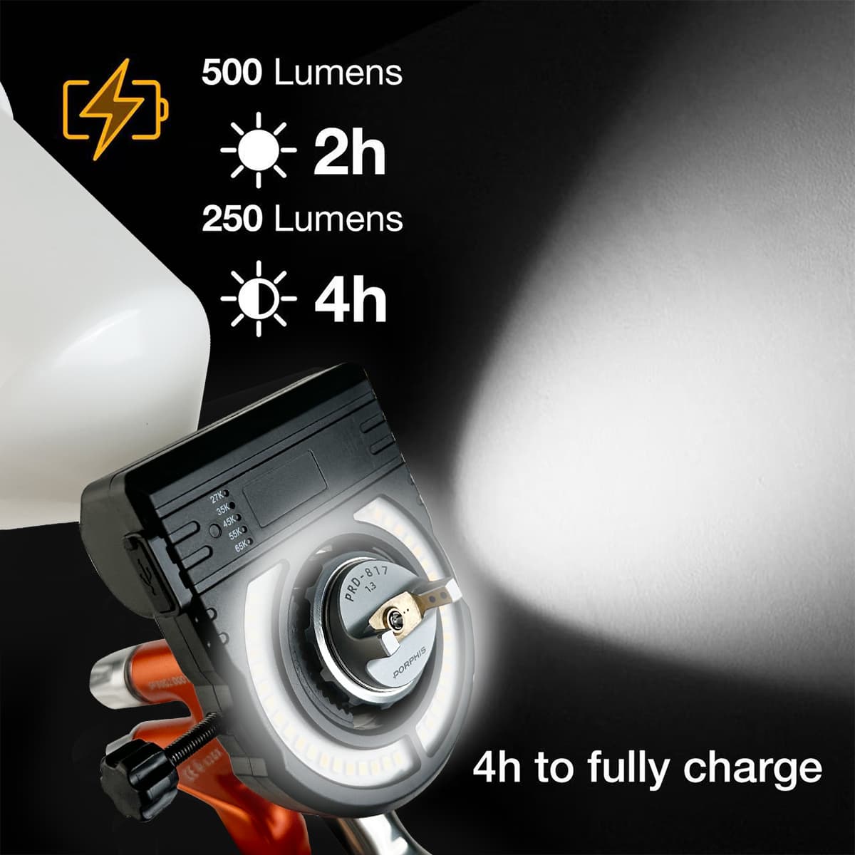 PORPHIS Lampu Semprot Mobil ya - Workshop Tools Hours ulasan dan harga