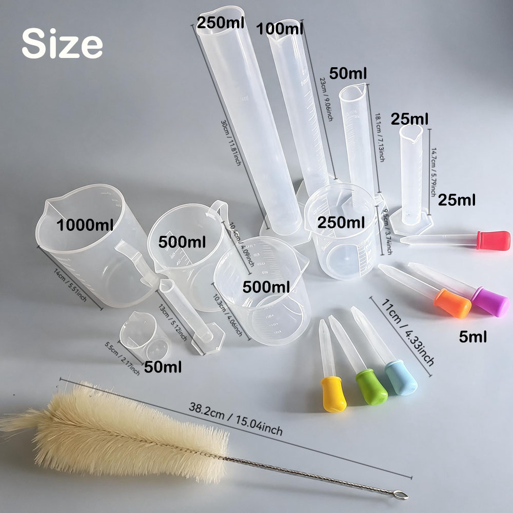 Set Gelas Ukur dan Pipet Plast - Tools Youtube ulasan dan harga