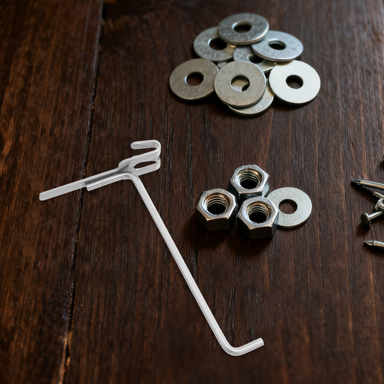 6 Buah Gantungan Papan Pegboar - Workshop Tools Shelf ulasan dan harga