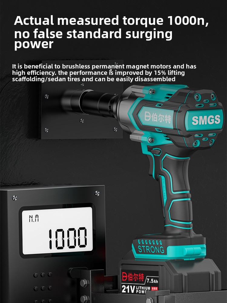 Kunci Impack Elektrik Brushles - Tools Qcc ulasan dan harga