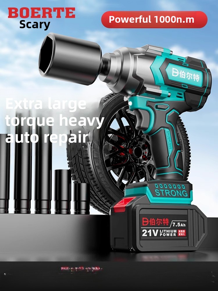 Kunci Impack Elektrik Brushles - Tools Qcc ulasan dan harga