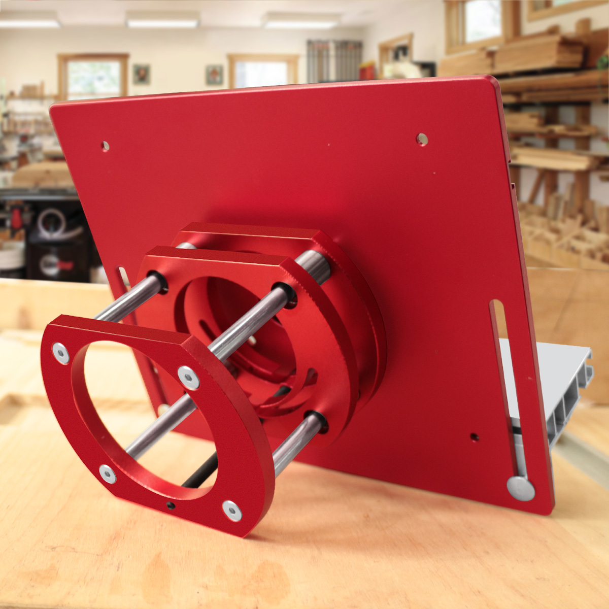Pelat Sisipan Meja Router Baru - Router Table Insert ulasan dan harga